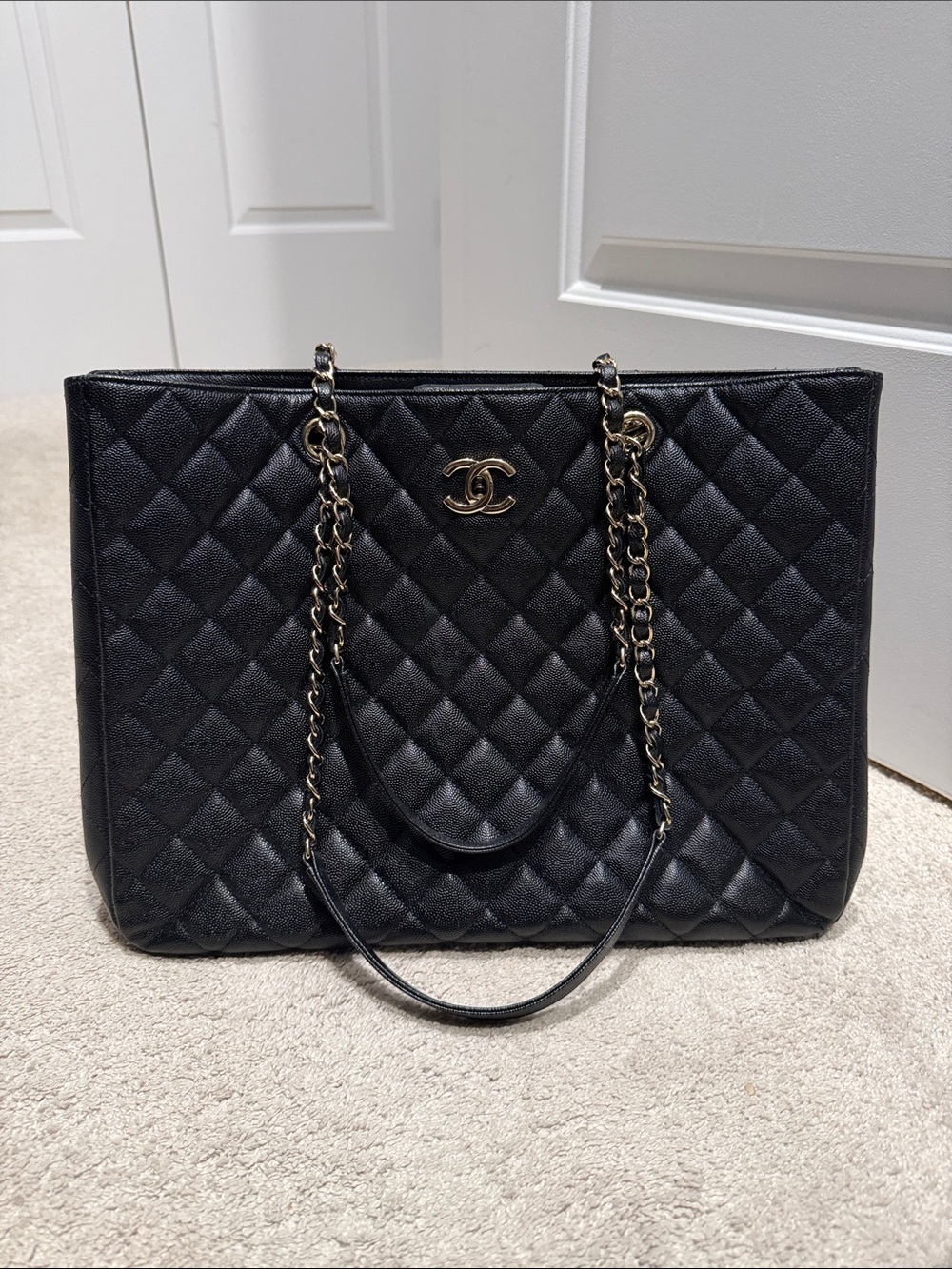 Chanel Timeless CC Shopping Tote